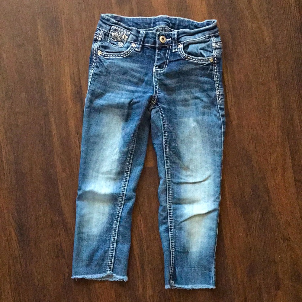 Cowgirl Bling Crop Jeans
